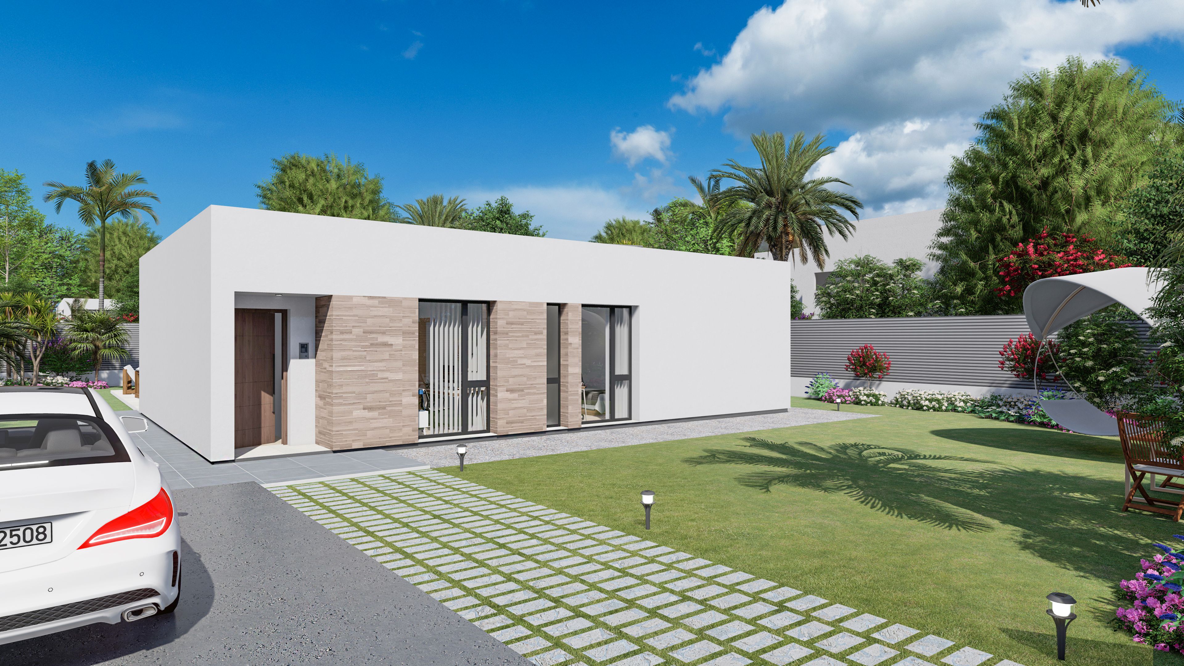 Garden of House or chalet for sale in Torrejón del Rey  with Air Conditioner, Heating and Furnished