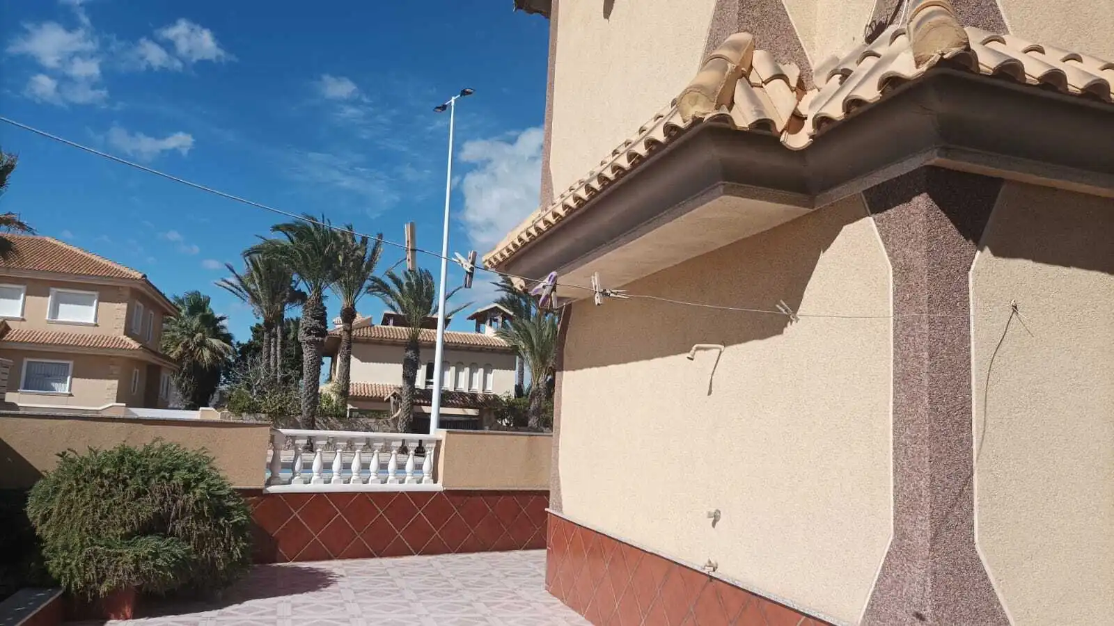 Vista exterior de Finca rústica en venda en La Manga del Mar Menor amb Aire condicionat, Calefacció i Terrassa