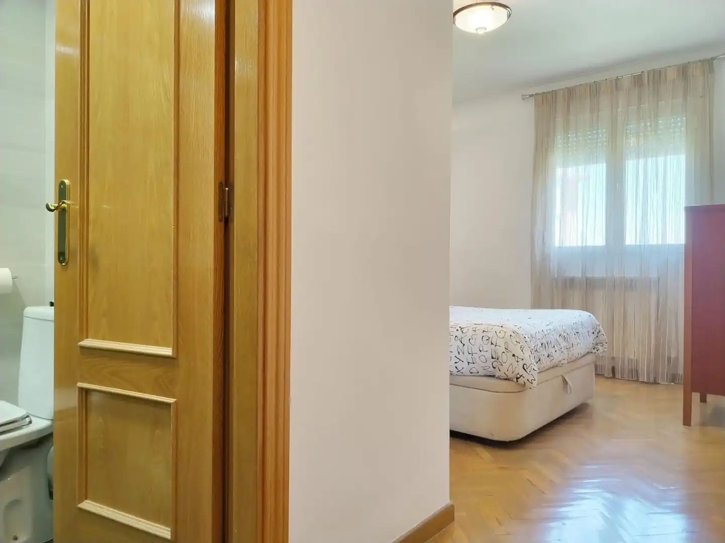 Bedroom of Flat for rent in Arganda del Rey  with Air Conditioner, Heating and Private garden
