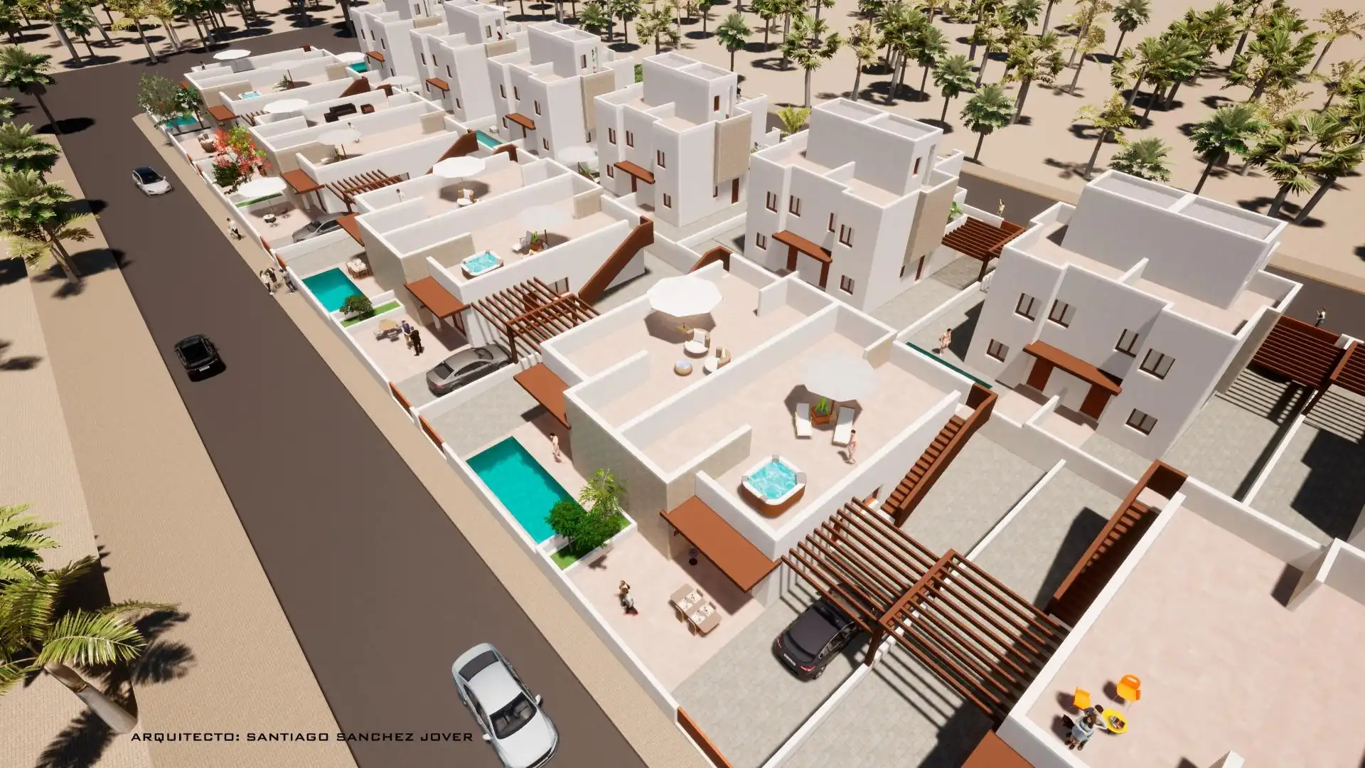Vista exterior de Casa o chalet en venta en Mazarrón con Calefacción, Jardín privado y Terraza