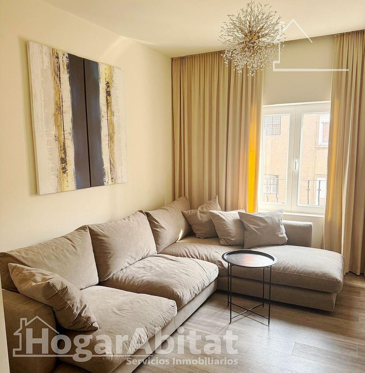 Sala de estar de Piso en venta en Mislata con Aire acondicionado