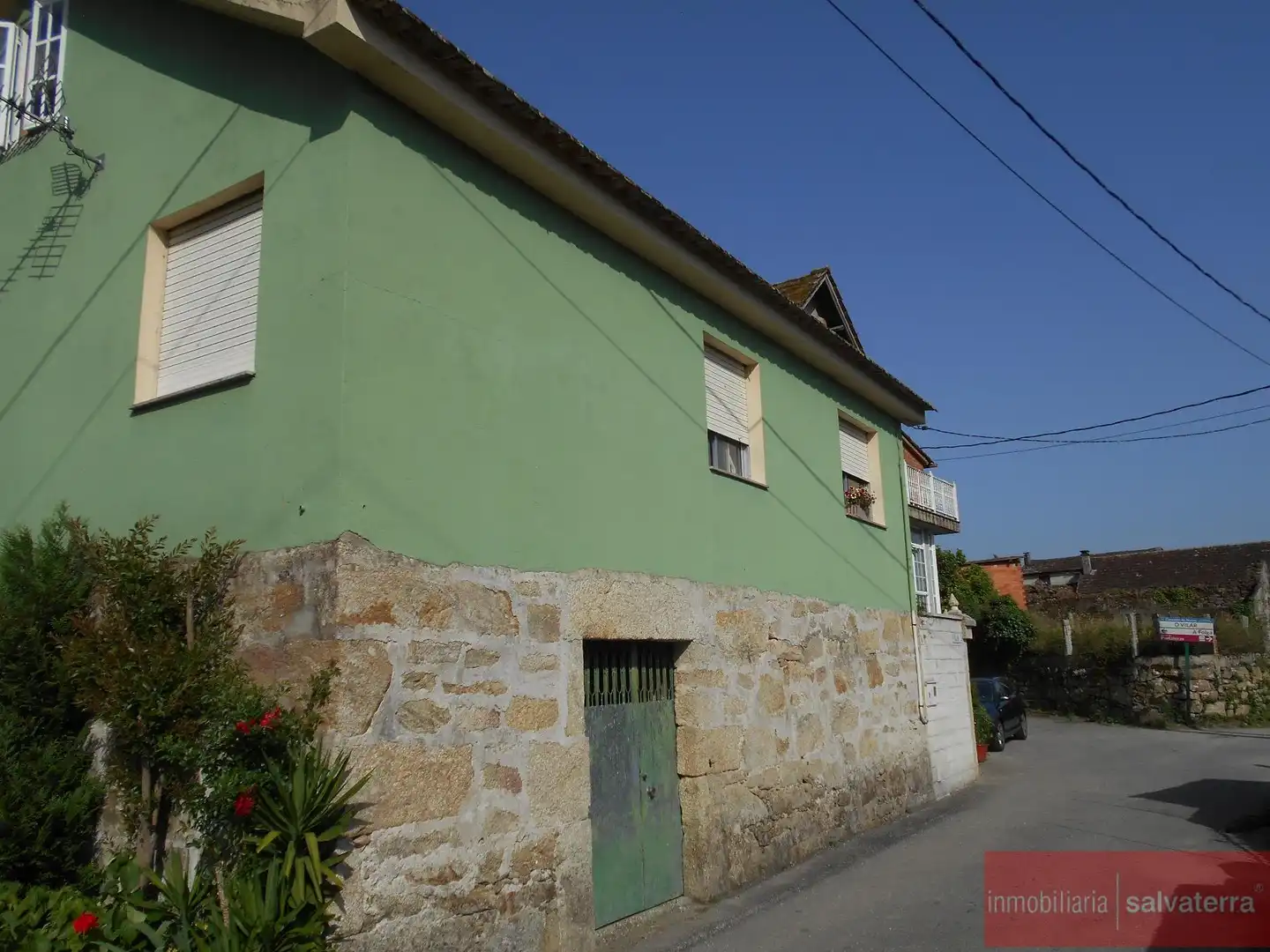 Vista exterior de Casa o chalet en venta en As Neves   con Aire acondicionado, Calefacción y Terraza