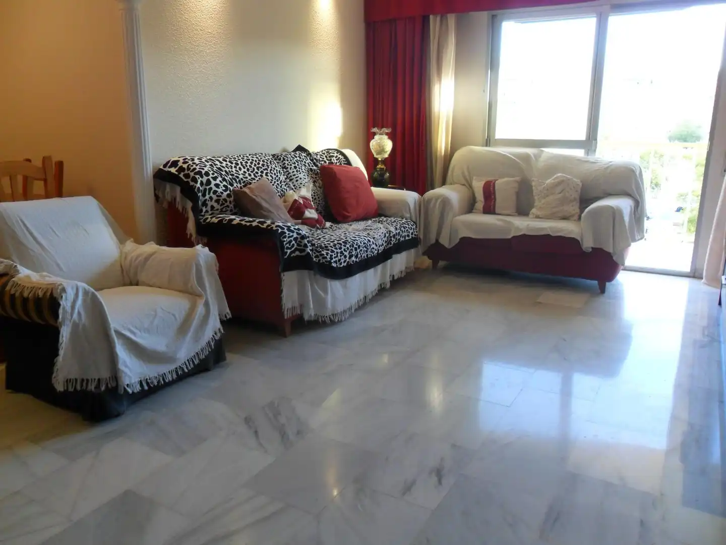 Living room of Flat for rent in Granada  with Terrace and Furnished
