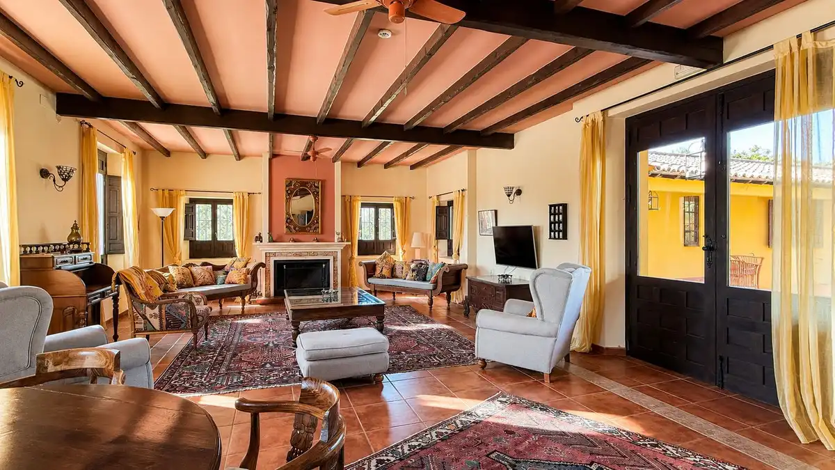 Living room of Country homes for sale in Almogía  with Air Conditioner, Private garden and Terrace
