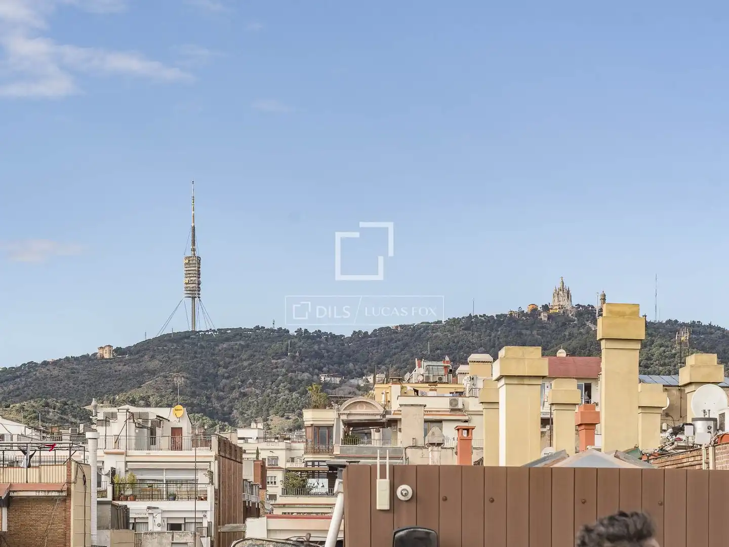 Exterior view of Attic for sale in Barcelona  with Air Conditioner, Heating and Parquet flooring