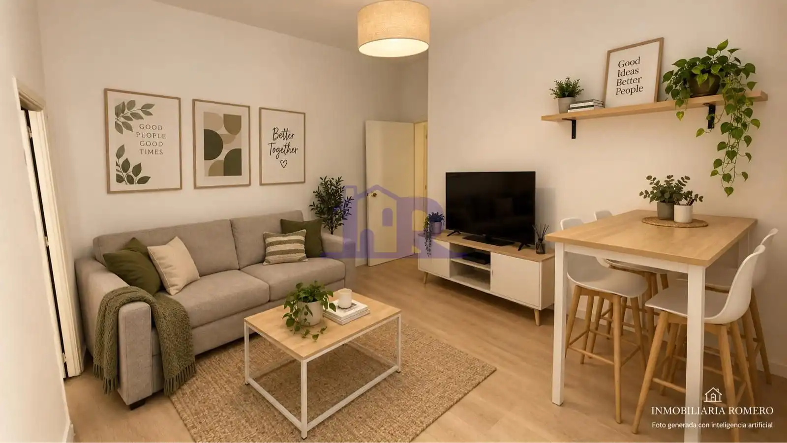 Sala de estar de Piso en venta en Cuenca con Calefacción y Terraza