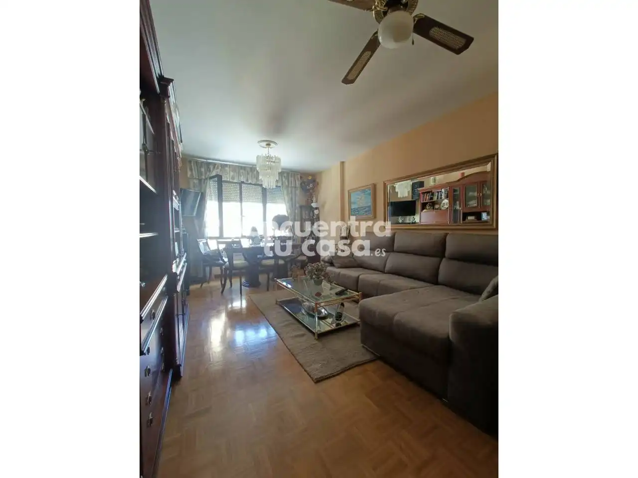 Sala de estar de Apartamento en venta en Miranda de Ebro con Calefacción, Parquet y Trastero