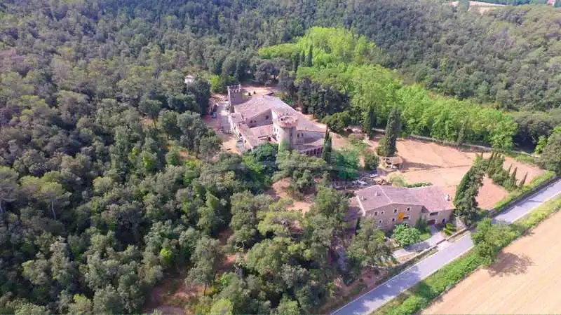 Exterior view of Country homes for sale in Flaçà  with Air Conditioner, Heating and Private garden