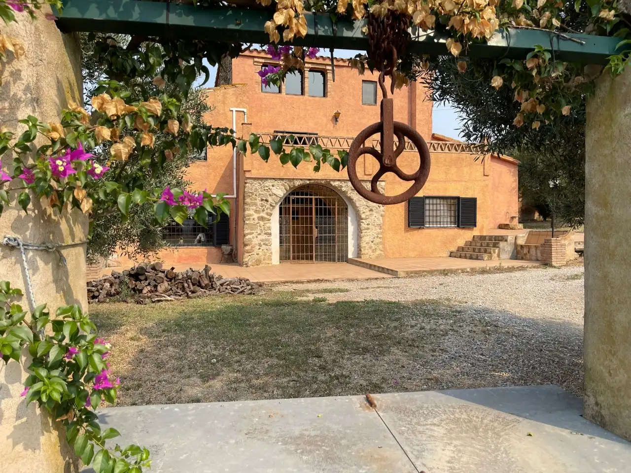 Vista exterior de Finca rústica en venda en Cruïlles, Monells I Sant Sadurní de L'Heura amb Aire condicionat, Calefacció i Jardí privat