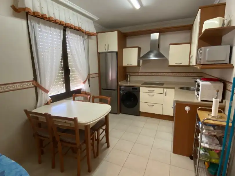 Kitchen of Flat for rent in Gorliz  with Heating, Parquet flooring and Furnished