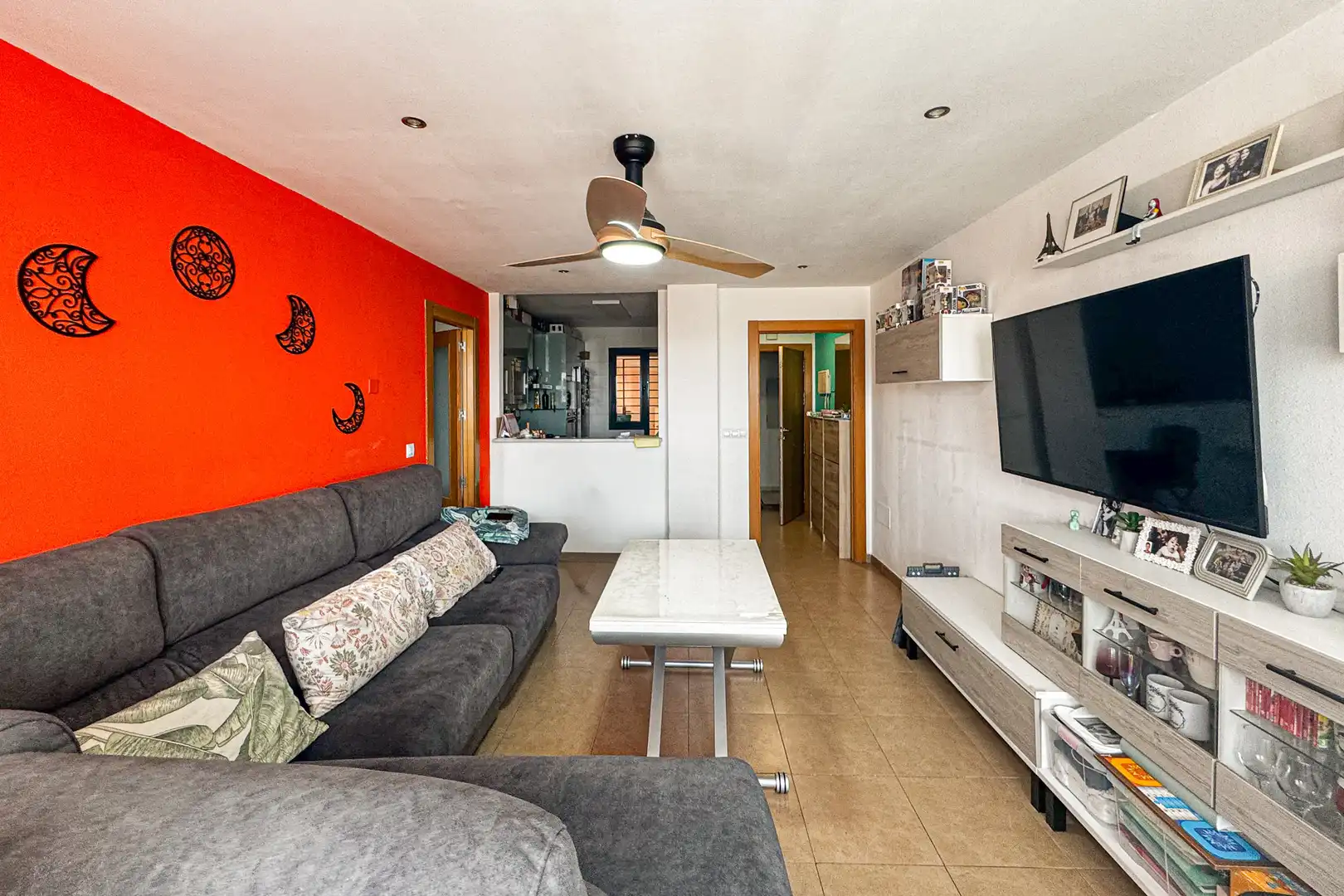 Sala de estar de Piso en venta en Almería con Trastero