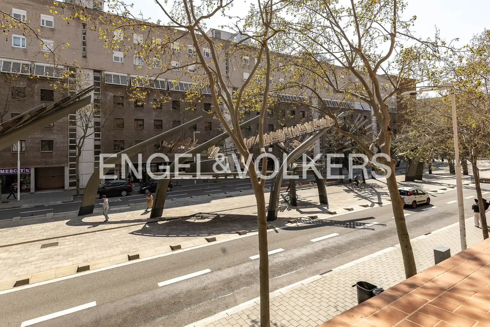 Vista exterior de Piso en venta en Barcelona con Calefacción y Parquet