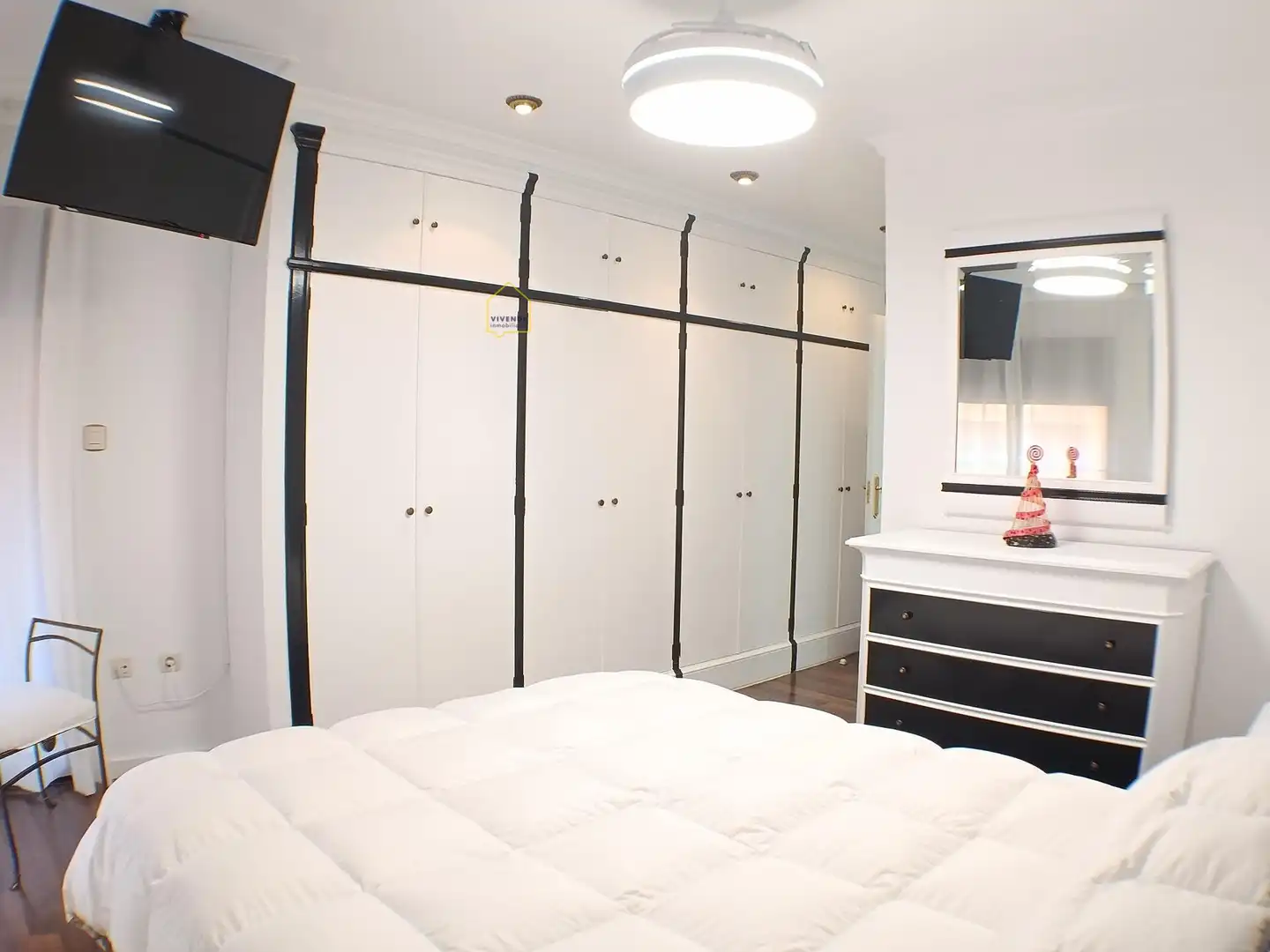 Bedroom of Flat for sale in Lorca  with Air Conditioner, Storage room and Balcony