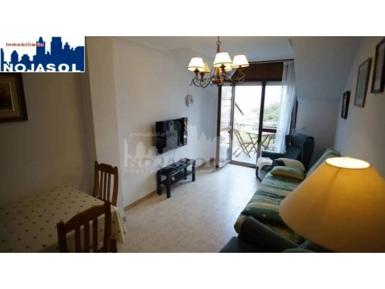 Living room of Flat for rent in Noja  with Heating, Terrace and Furnished