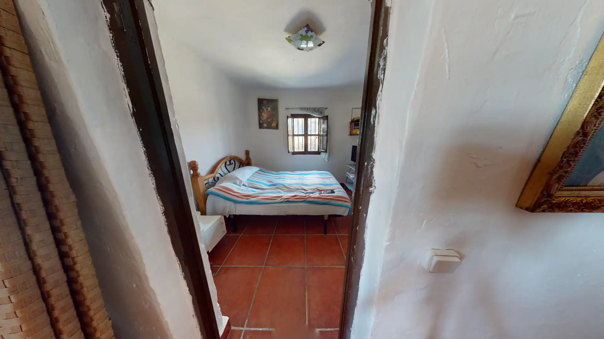 Dormitori de Finca rústica en venda en Fiñana amb Aire condicionat, Jardí privat i Terrassa