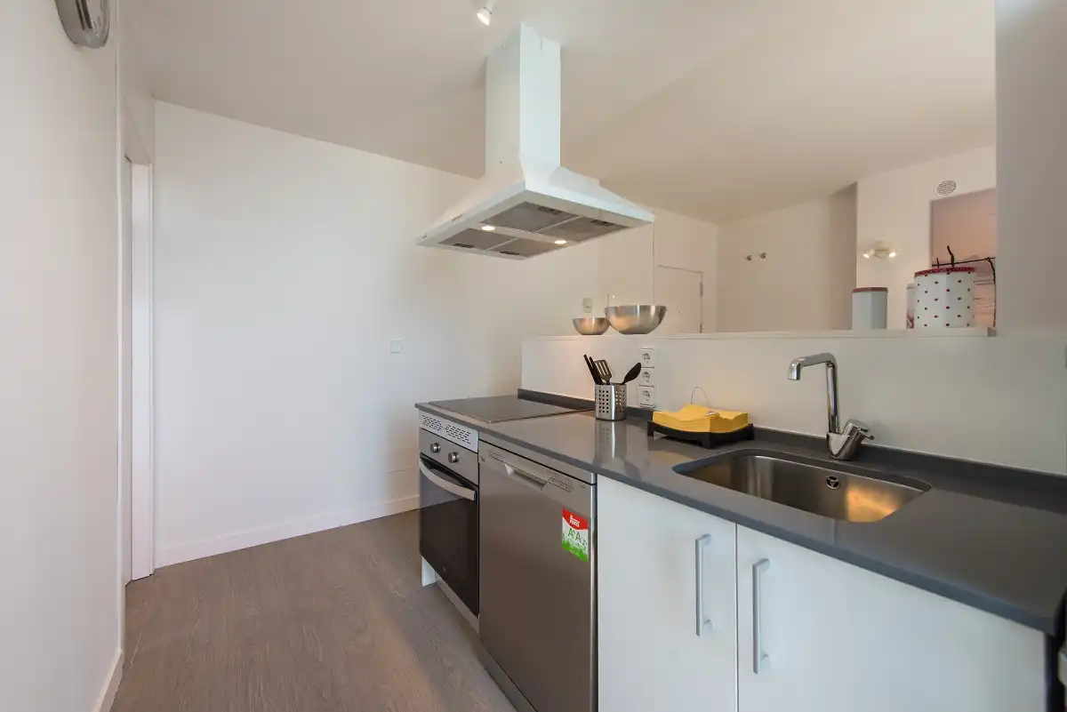 Kitchen of Flat for sale in Madrid  with Storage room