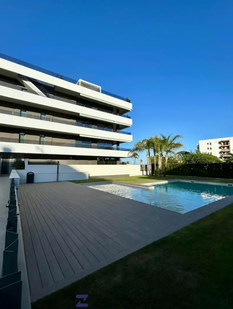 Exterior view of Flat for rent in Cambrils  with Air Conditioner, Heating and Private garden