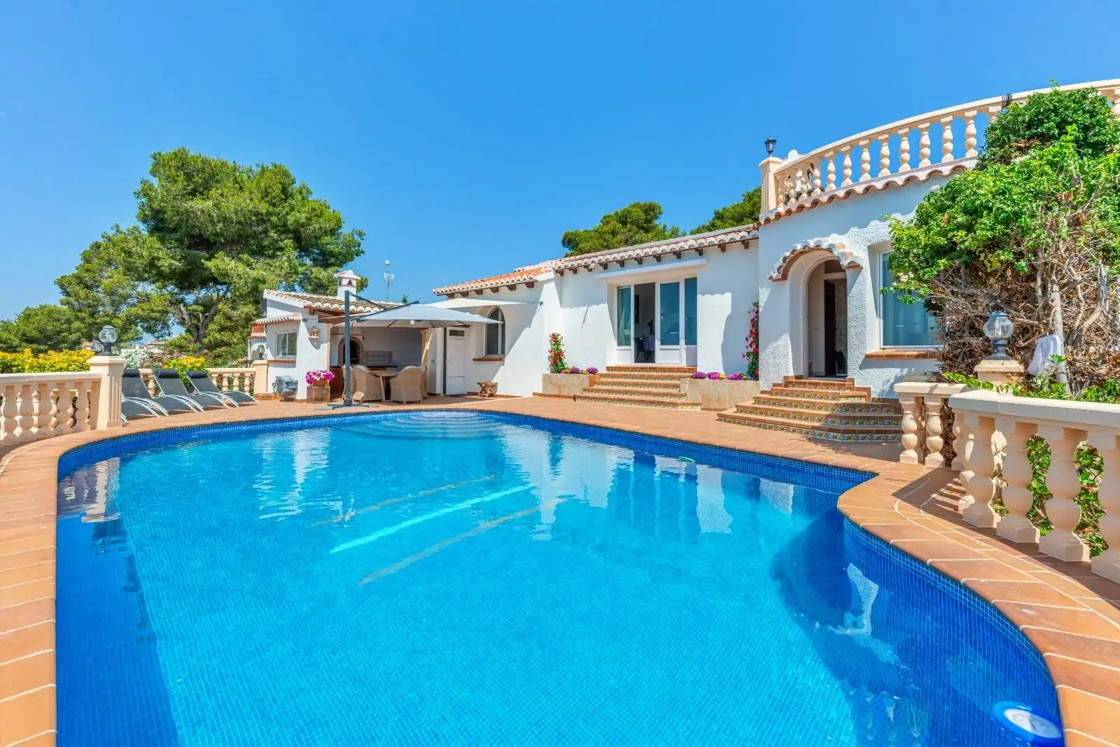 Piscina de Casa o xalet en venda en Jávea / Xàbia amb Aire condicionat, Calefacció i Terrassa