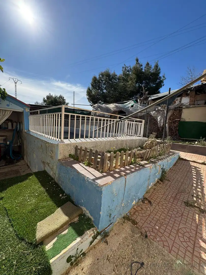 Vista exterior de Casa o chalet en venta en Lorca con Terraza y Amueblado