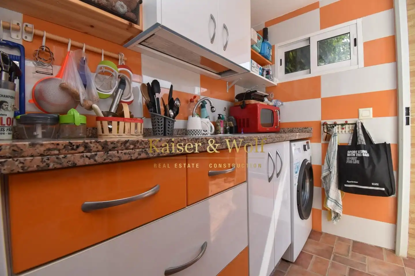 Cocina de Piso en venta en Santa Pola con Aire acondicionado, Jardín privado y Terraza