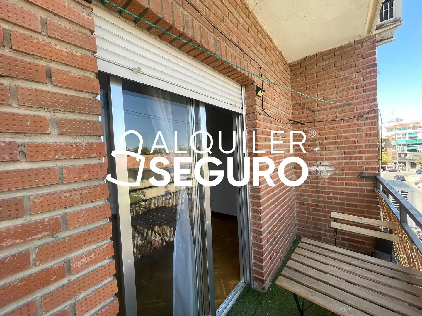 Exterior view of Flat for rent in Madrid  with Air Conditioner, Heating and Terrace