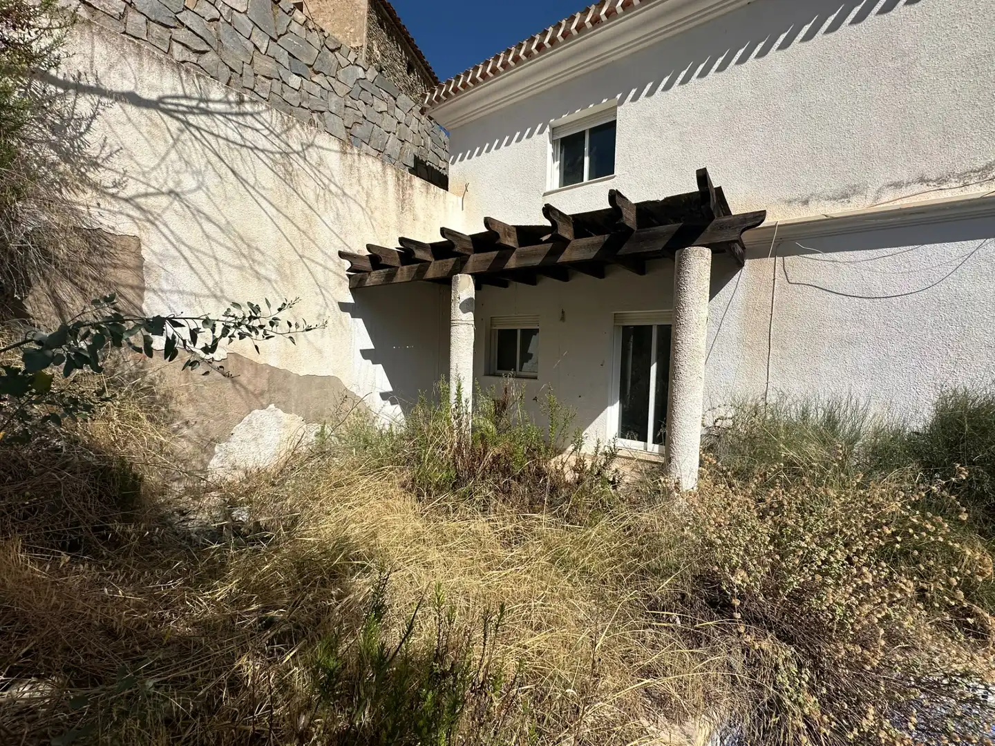 Vista exterior de Casa o chalet en venta en Lucainena de las Torres con Jardín privado y Terraza