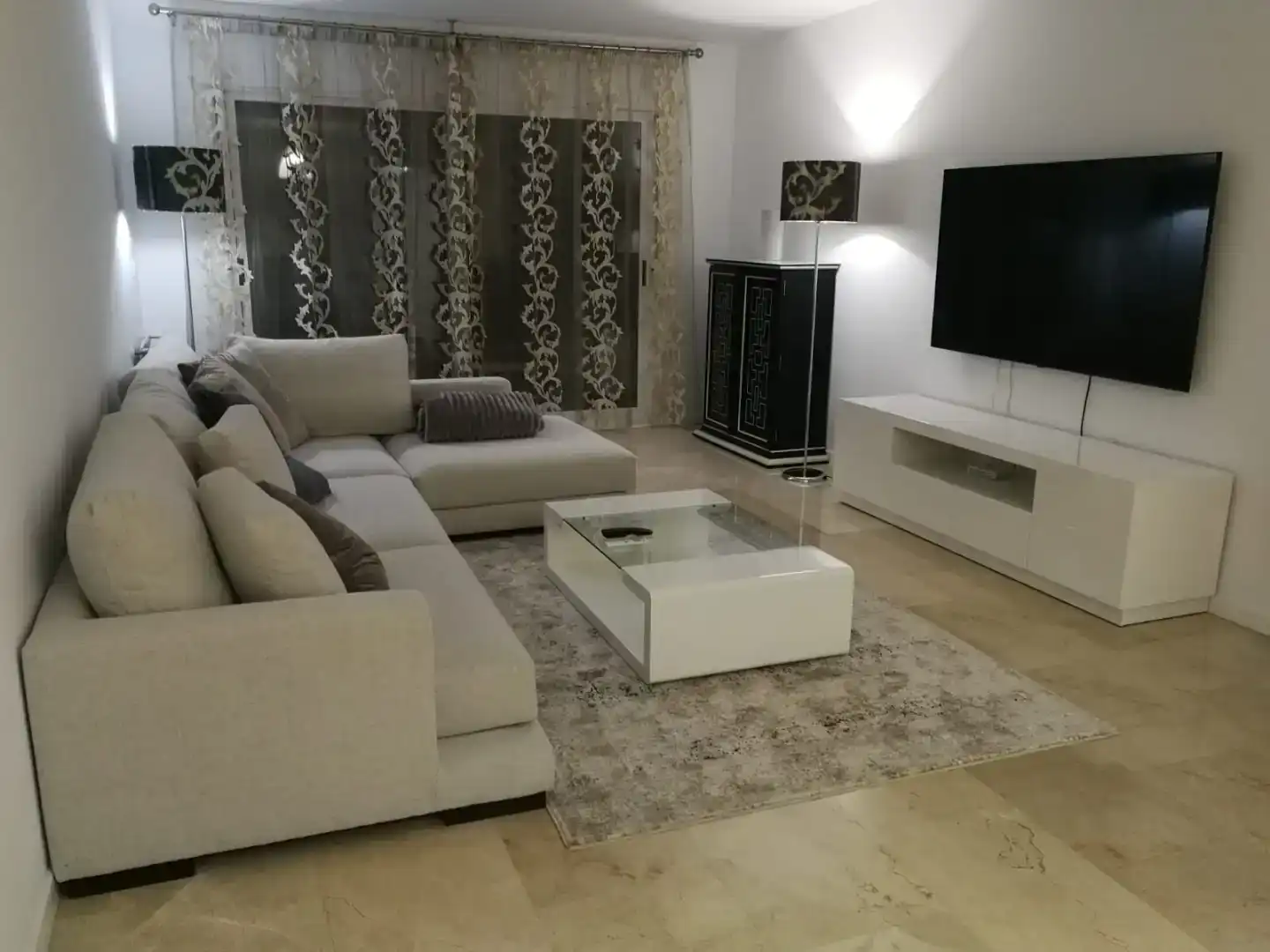 Living room of Flat for rent in San Pedro de Alcántara
