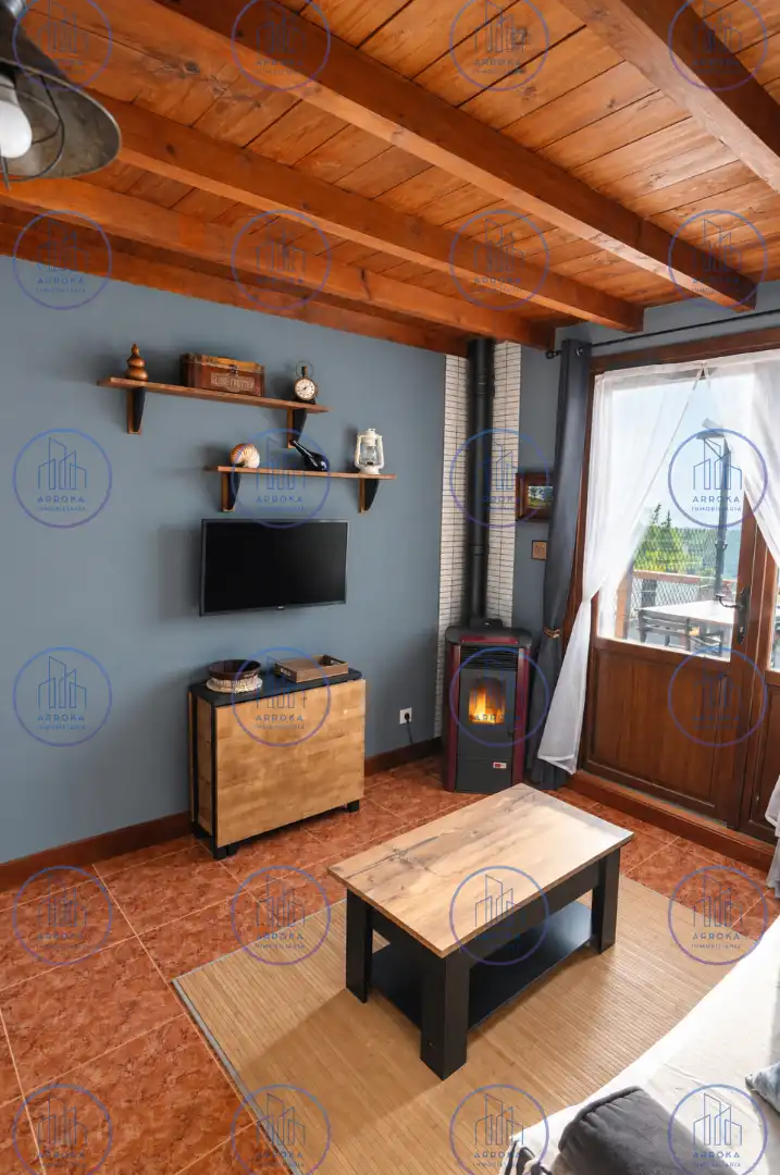 Sala d'estar de Casa o xalet en venda en Mutriku, Gipuzkoa