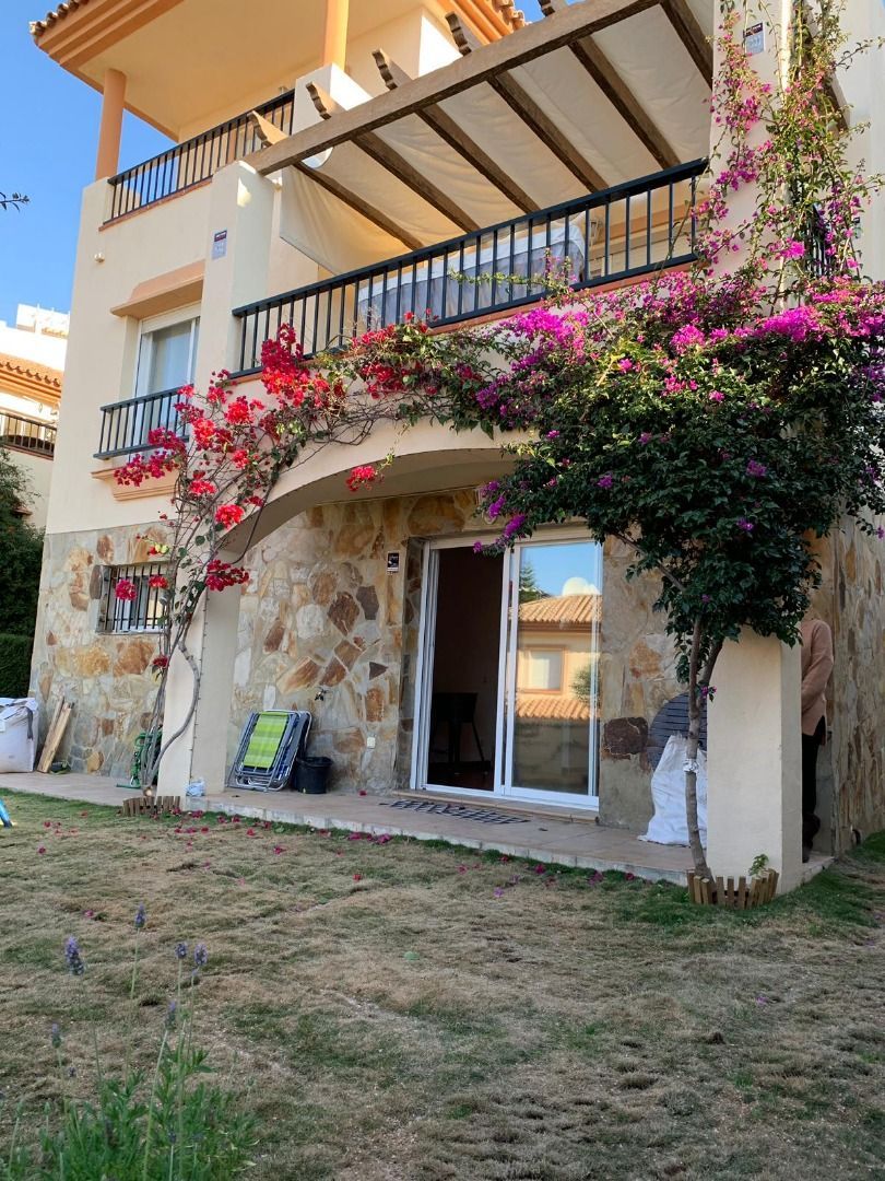 Garden of House or chalet to rent in Mijas  with Air Conditioner, Heating and Private garden
