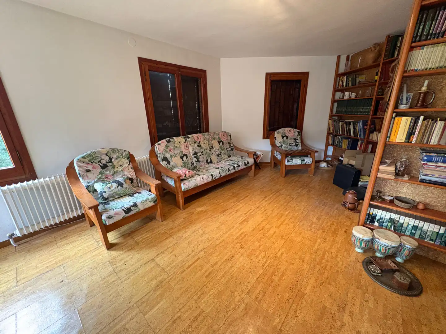Wohnzimmer von Haus oder Chalet zum Verkauf in Vallgorguina mit Heizung und Privatgarten
