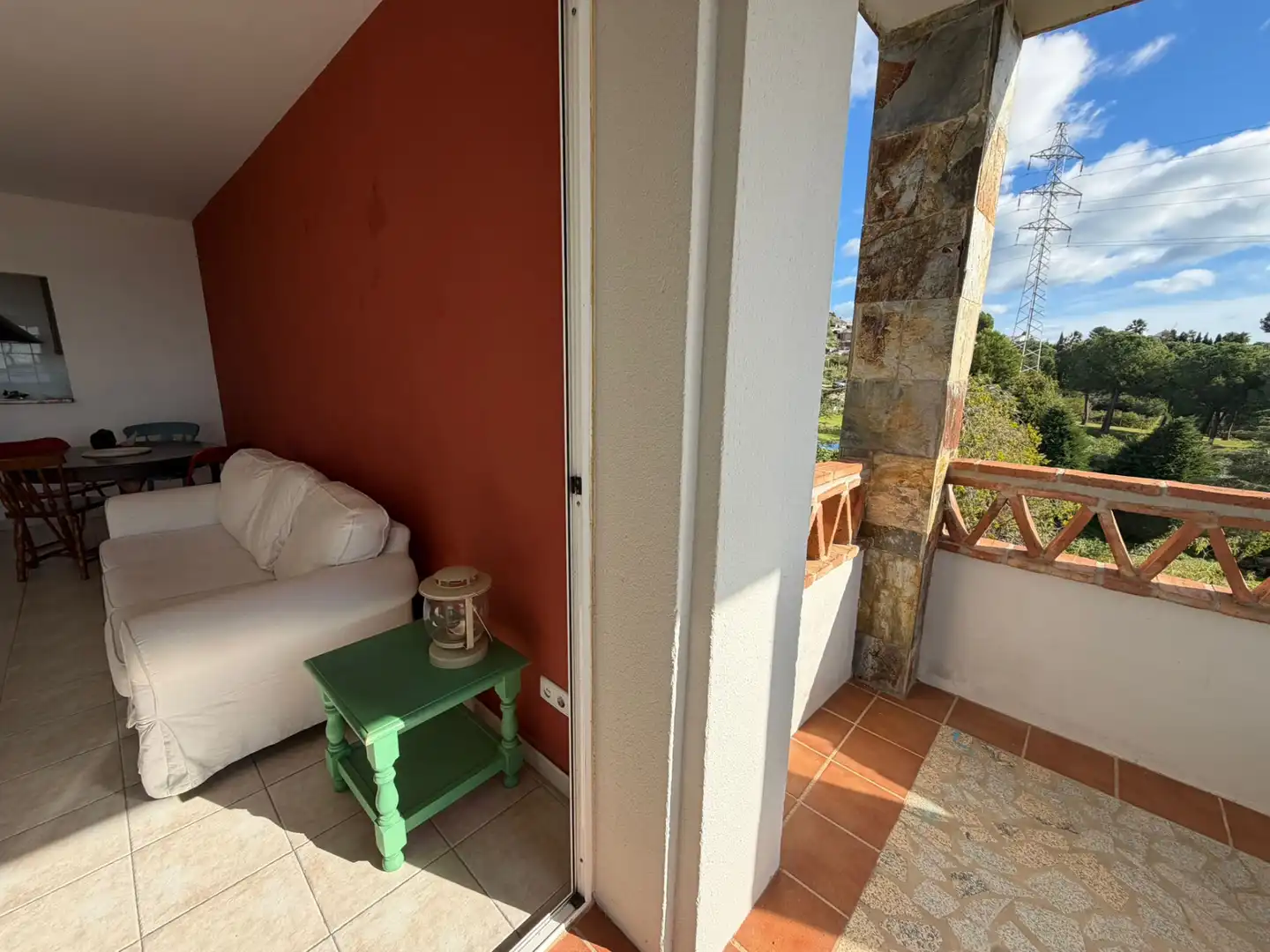 Balcony of Flat for sale in Fuengirola  with Air Conditioner, Terrace and Community pool