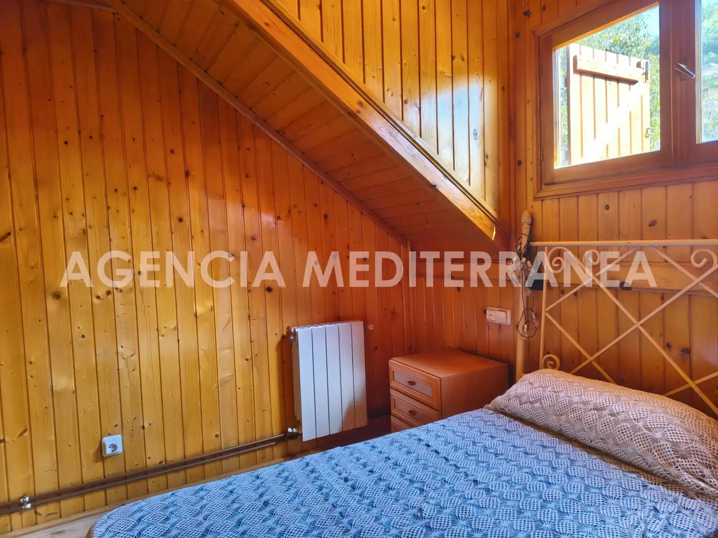 Dormitori de Casa o xalet de lloguer en Paterna amb Aire condicionat, Calefacció i Jardí privat