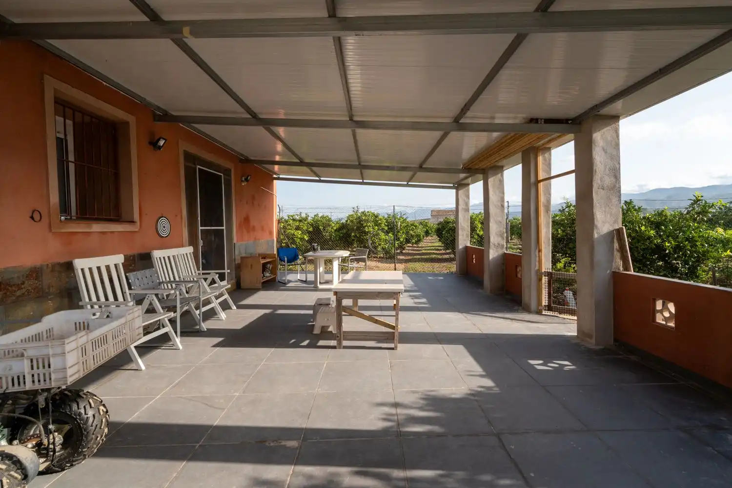 Terrasse von Country house zum Verkauf in Tortosa mit Privatgarten, Terrasse und Abstellraum