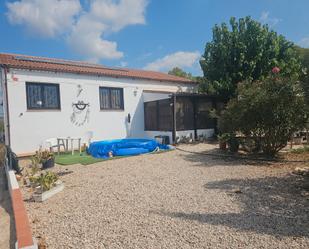 Exterior view of Country house for sale in Móra la Nova  with Air Conditioner, Swimming Pool and Balcony