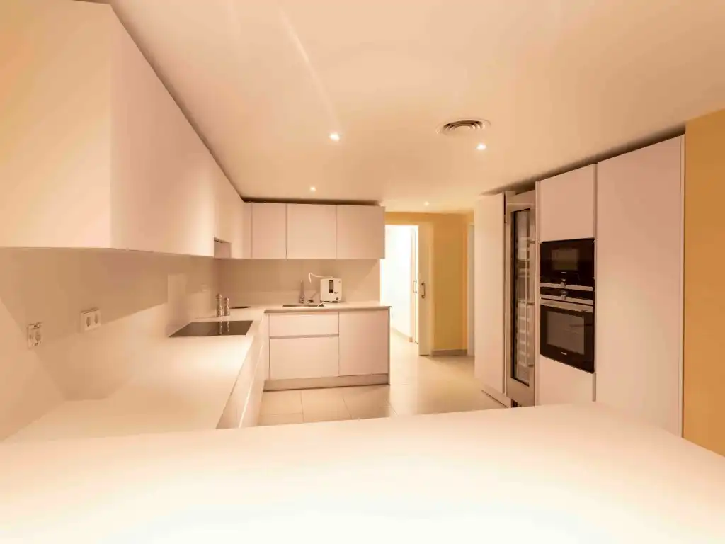 Cocina de Dúplex en venta en Eivissa con Aire acondicionado, Jardín privado y Terraza