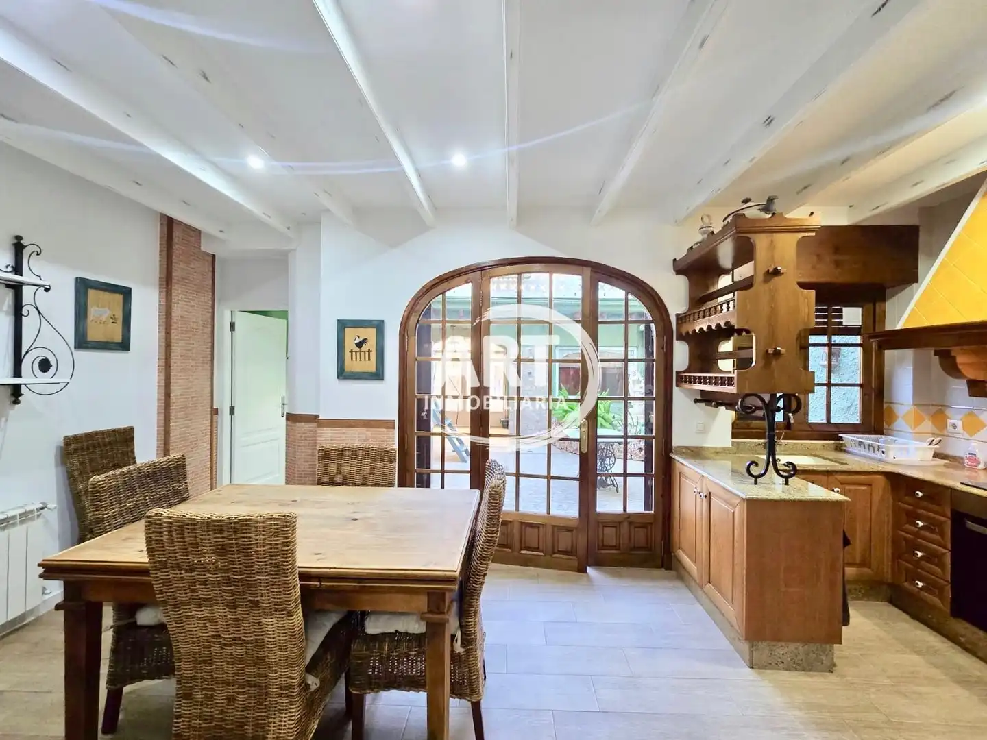 Dining room of Country homes for rent in Bétera  with Air Conditioner, Heating and Terrace