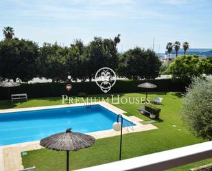 Swimming pool of Flat for sale in Sant Andreu de Llavaneres  with Air Conditioner, Heating and Private garden