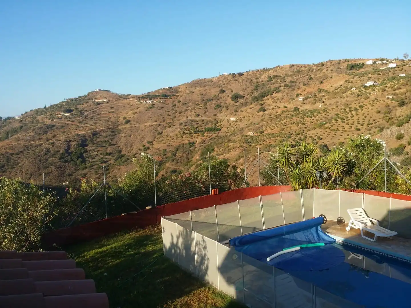 Swimming pool of Houses for sale in Guaro  with Air Conditioner, Private garden and Terrace