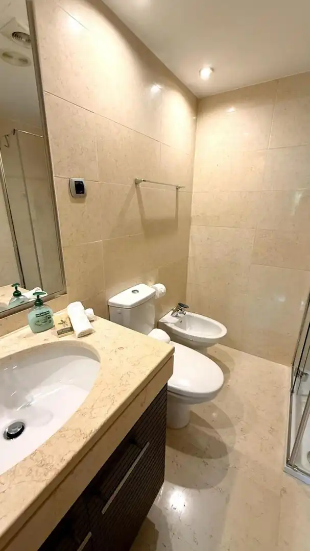 Bathroom of Apartments for rent in Marbella  with Air Conditioner, Terrace and Swimming Pool
