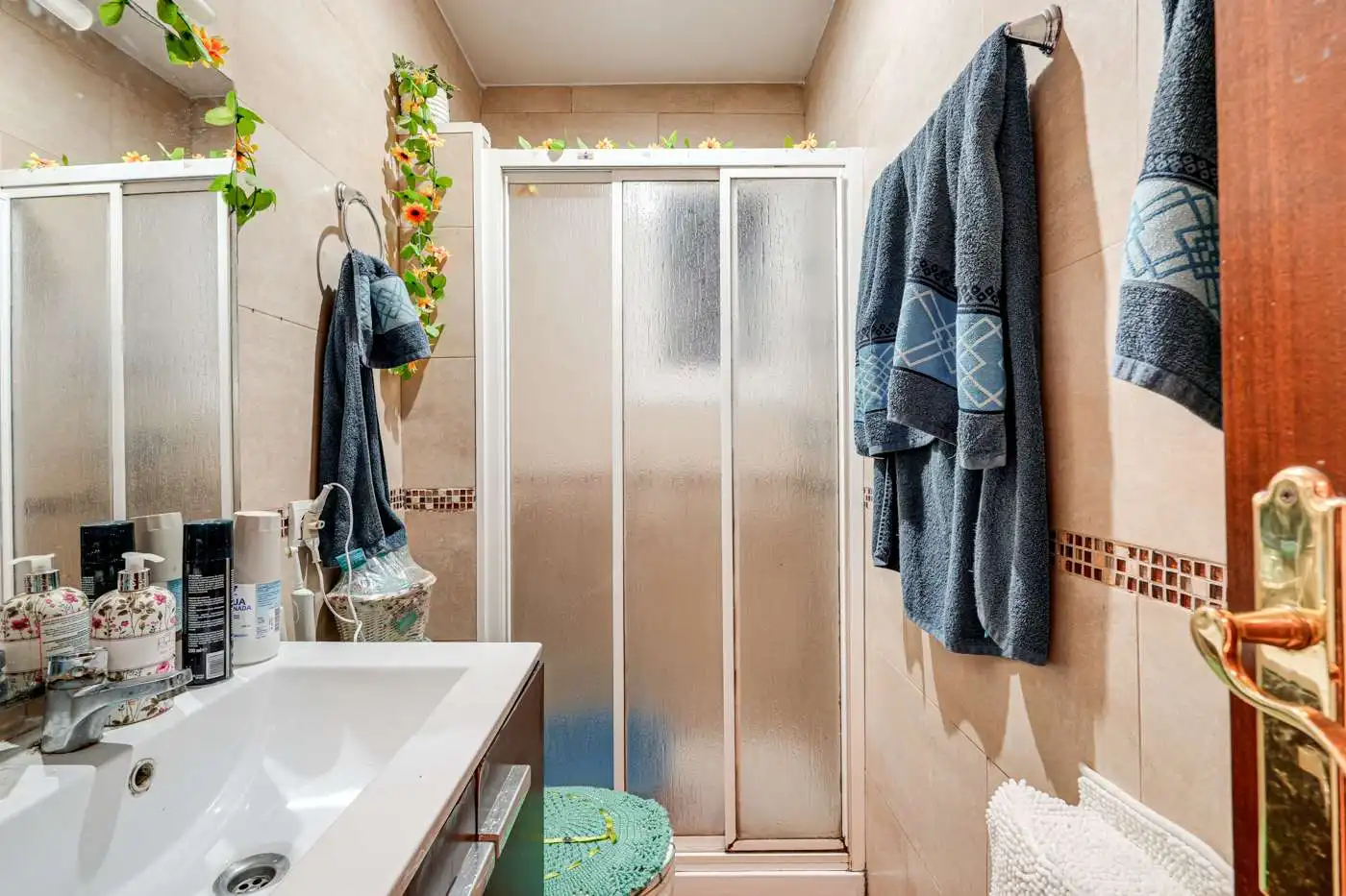 Badezimmer von Wohnung zum Verkauf in Barcelona mit Heizung und Möbliert