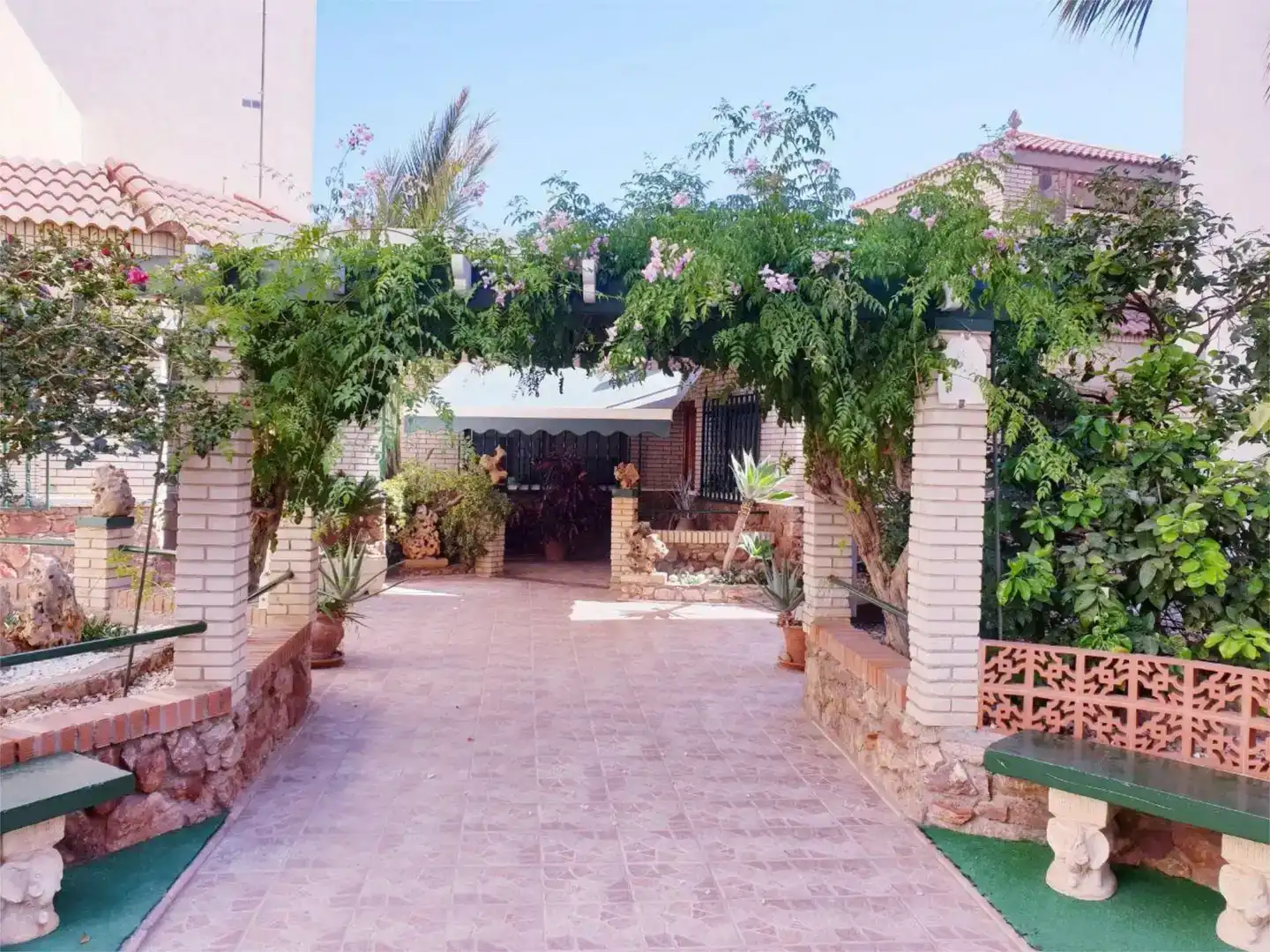 Terrace of Flat for sale in El Ejido  with Air Conditioner, Private garden and Storage room