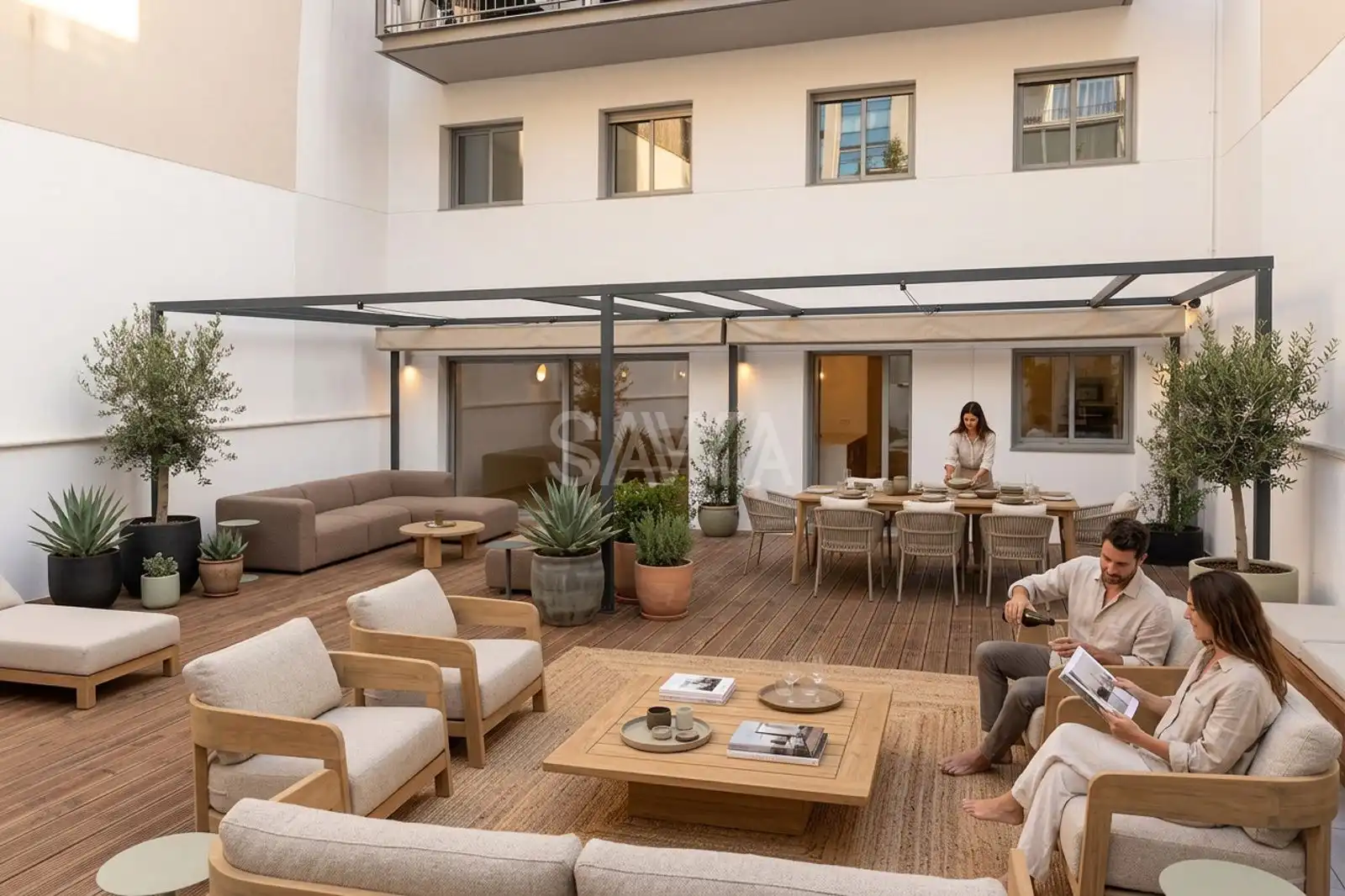 Terraza de Piso en venta en Barcelona con Aire acondicionado, Parquet y Terraza