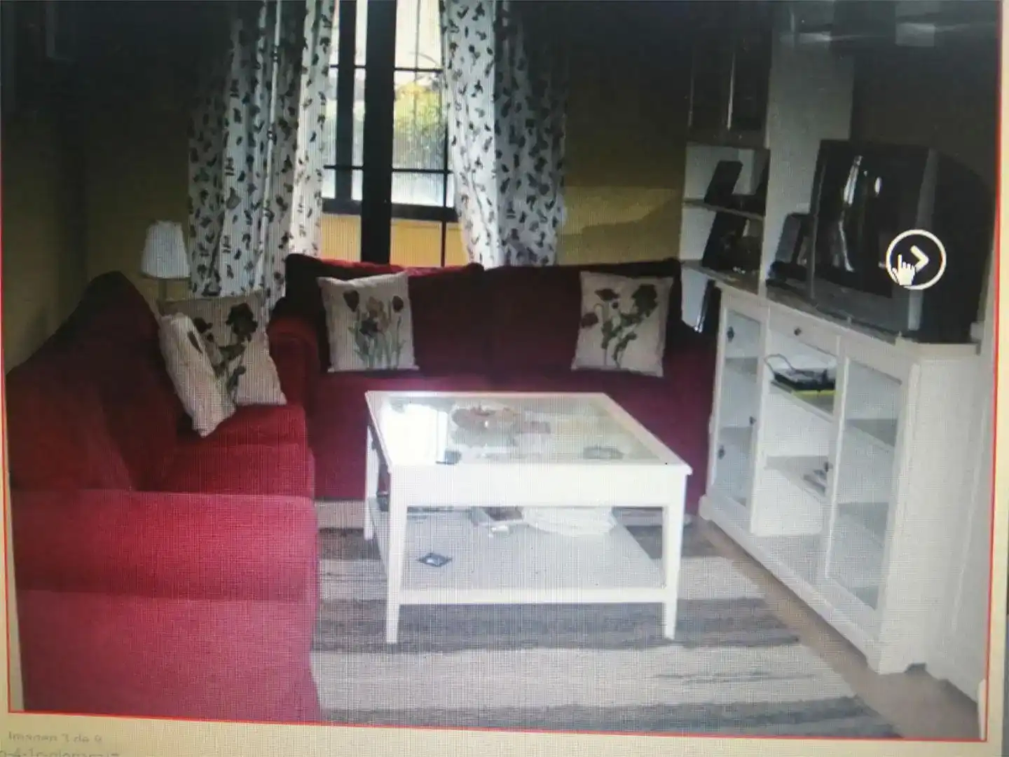 Wohnzimmer von Wohnung zur Miete in Riaza mit Parkett, Möbliert und Balkon