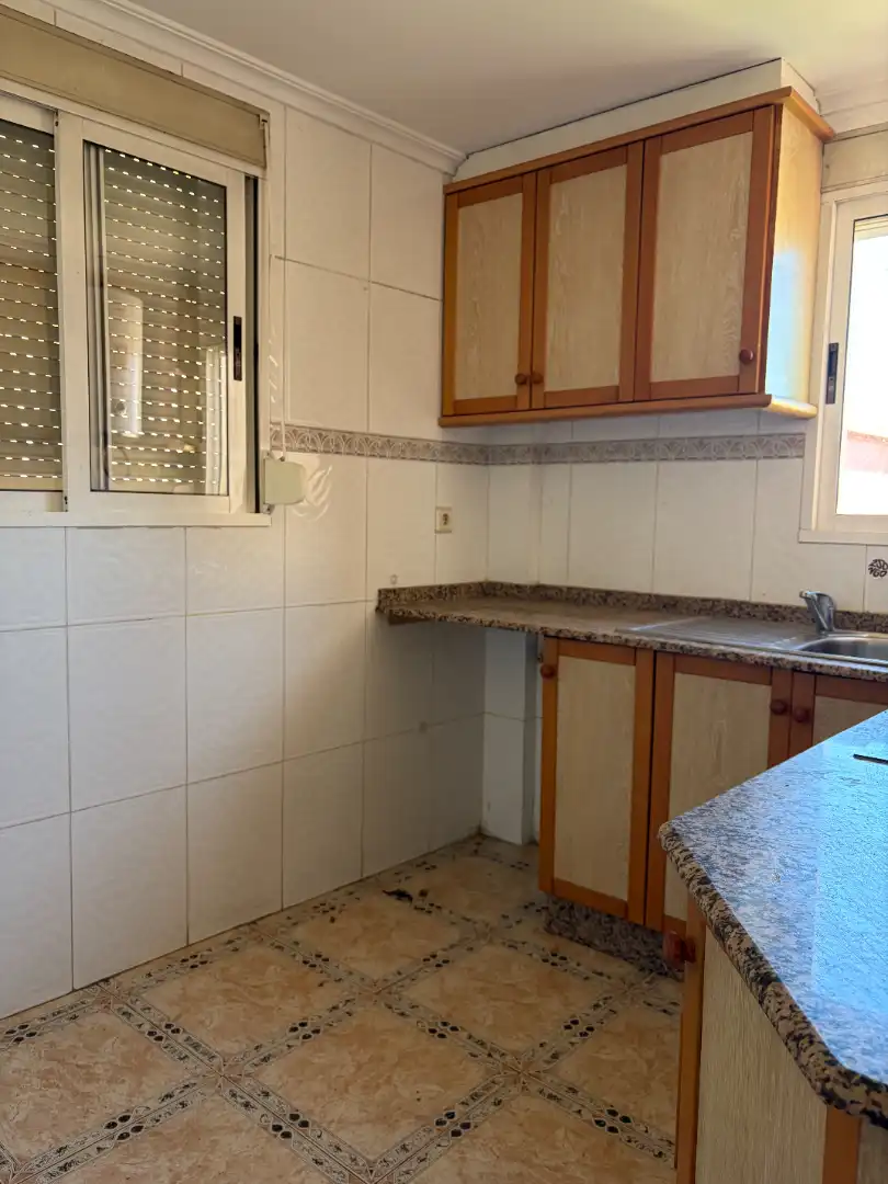 Kitchen of Flat for sale in Valencia  with Balcony