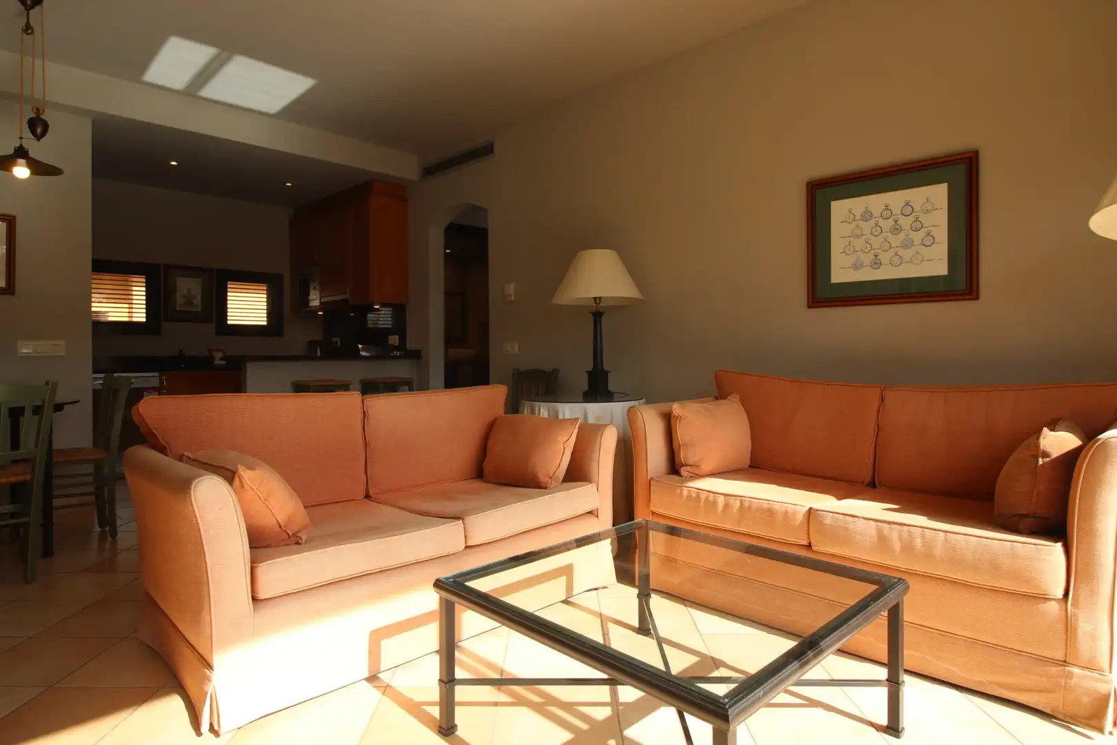 Living room of Flat for rent in Navata  with Heating, Terrace and Swimming Pool