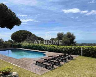 Jardí de Casa o xalet en venda en Sant Vicenç de Montalt amb Aire condicionat, Jardí privat i Parquet