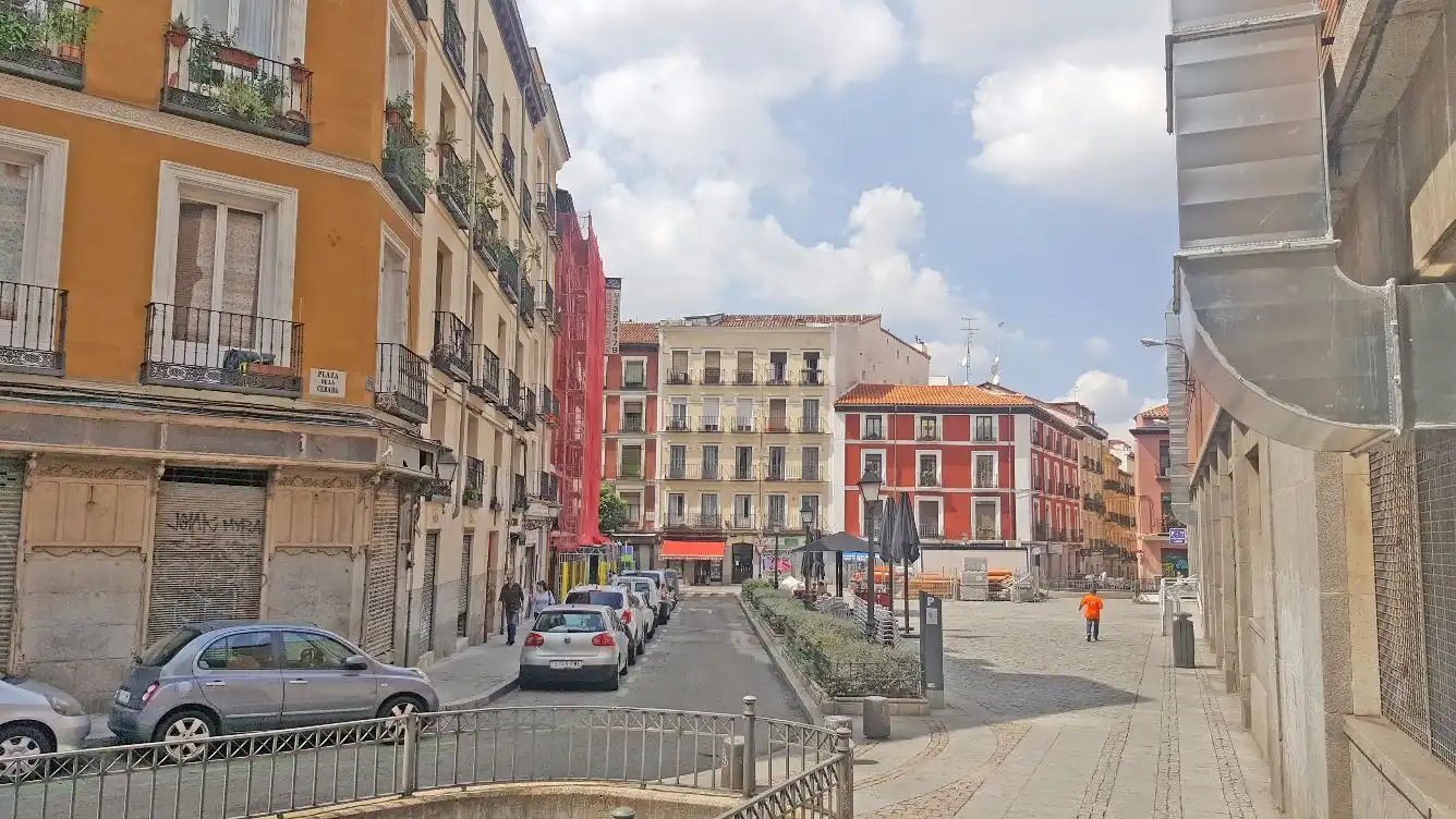 Vista exterior de Ático de alquiler en Madrid con Aire acondicionado, Calefacción y Amueblado