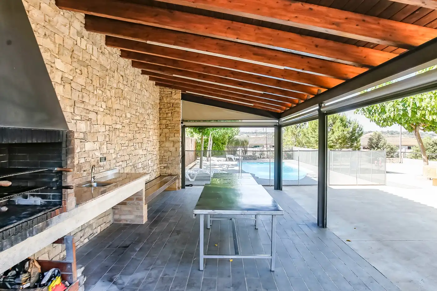 Terrace of Country homes for sale in Les Oluges  with Heating, Private garden and Terrace
