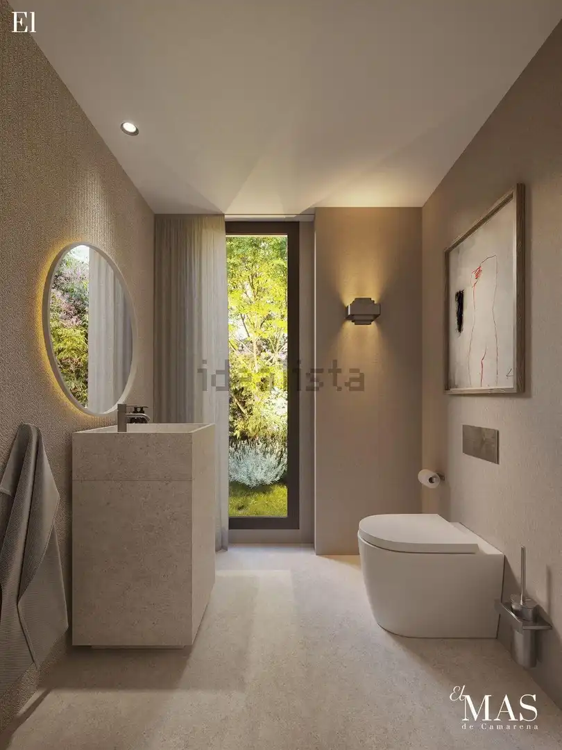 Bany de Casa o xalet en venda en Bétera amb Aire condicionat, Jardí privat i Terrassa