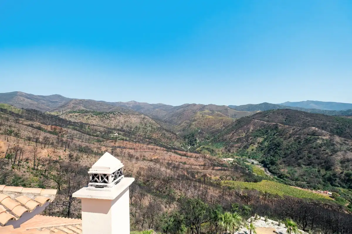 Vista exterior de Finca rústica en venta en Estepona con Aire acondicionado, Terraza y Trastero